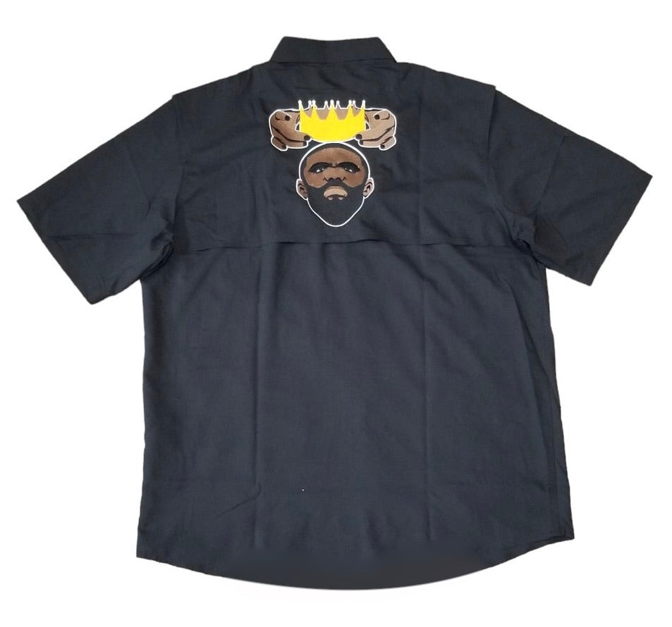Kings Fishing Shirts Black