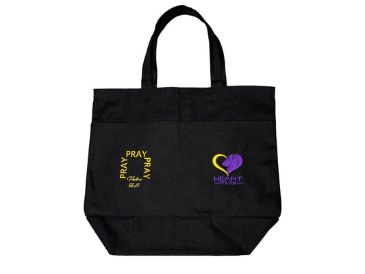 Heart of a Lion Tote bag