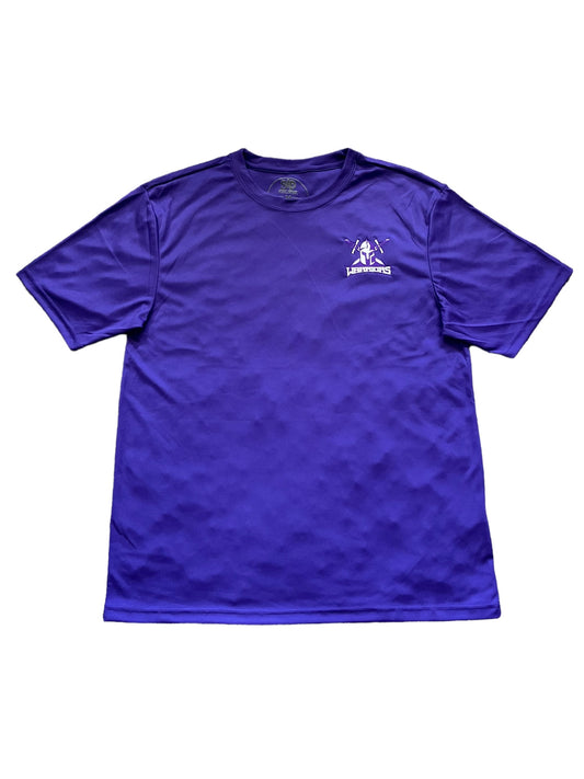 Short Sleeve Warrior Shirt Purple