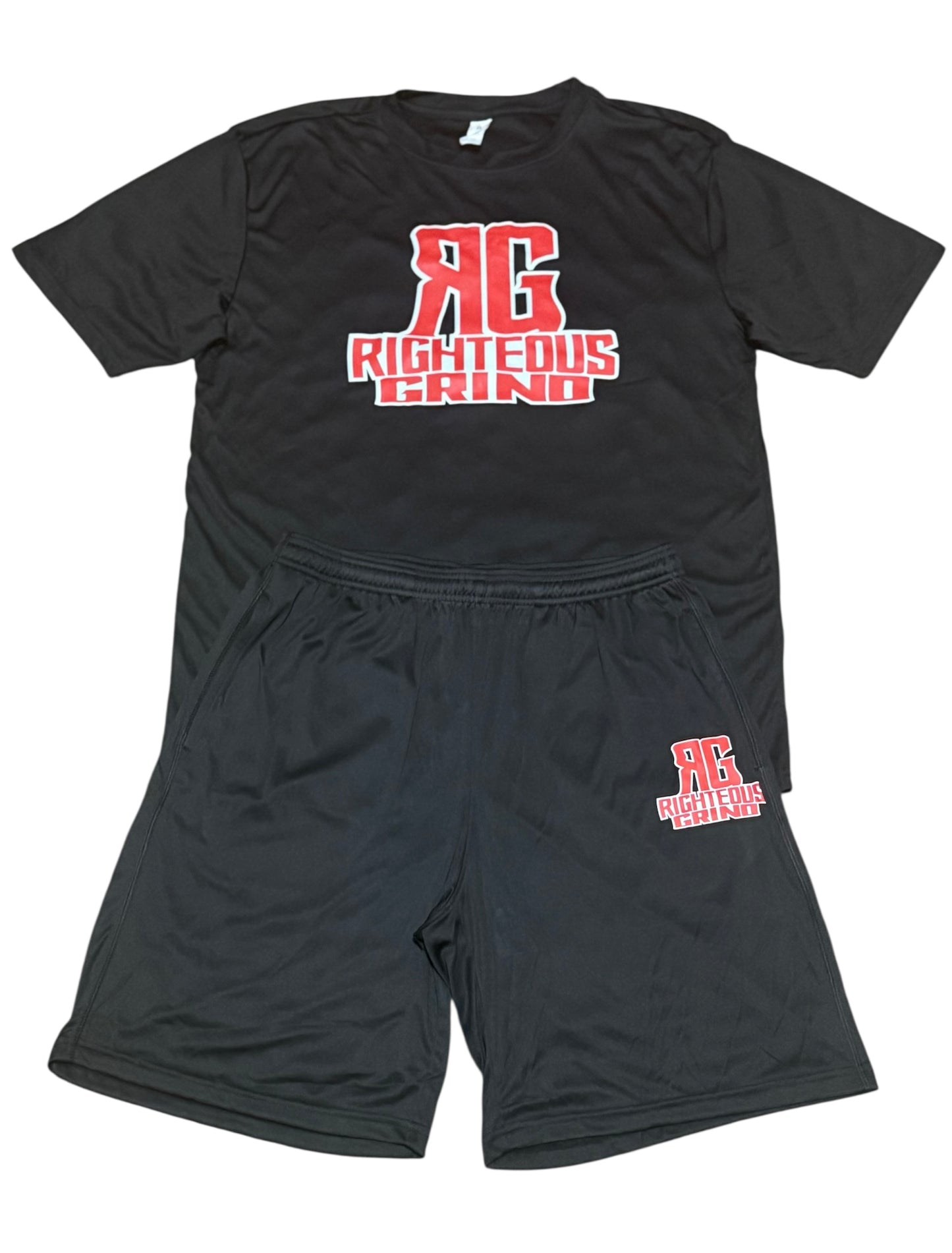 Righteous Grind Dry Fit Short Set